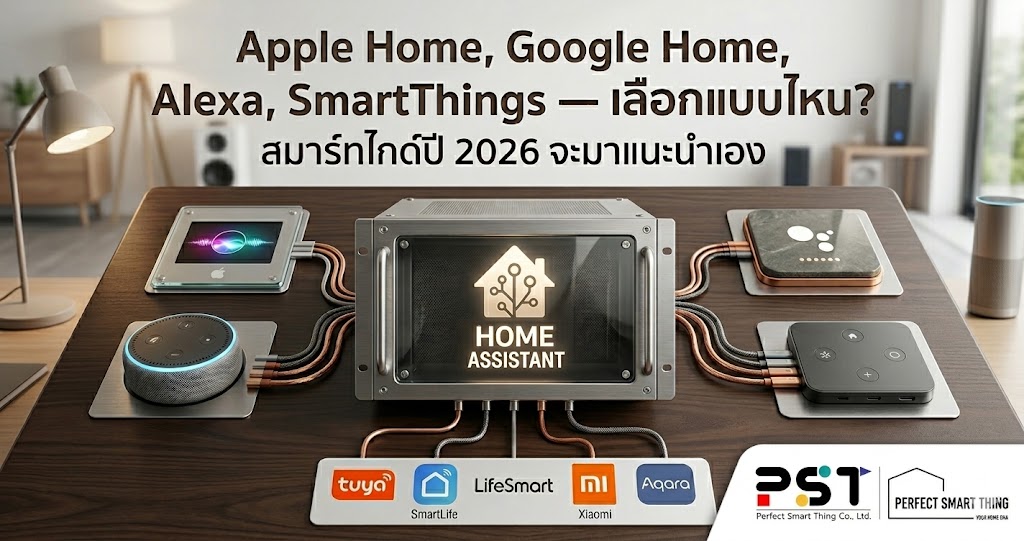เปรียบเทียบ Smart Home Ecosystem